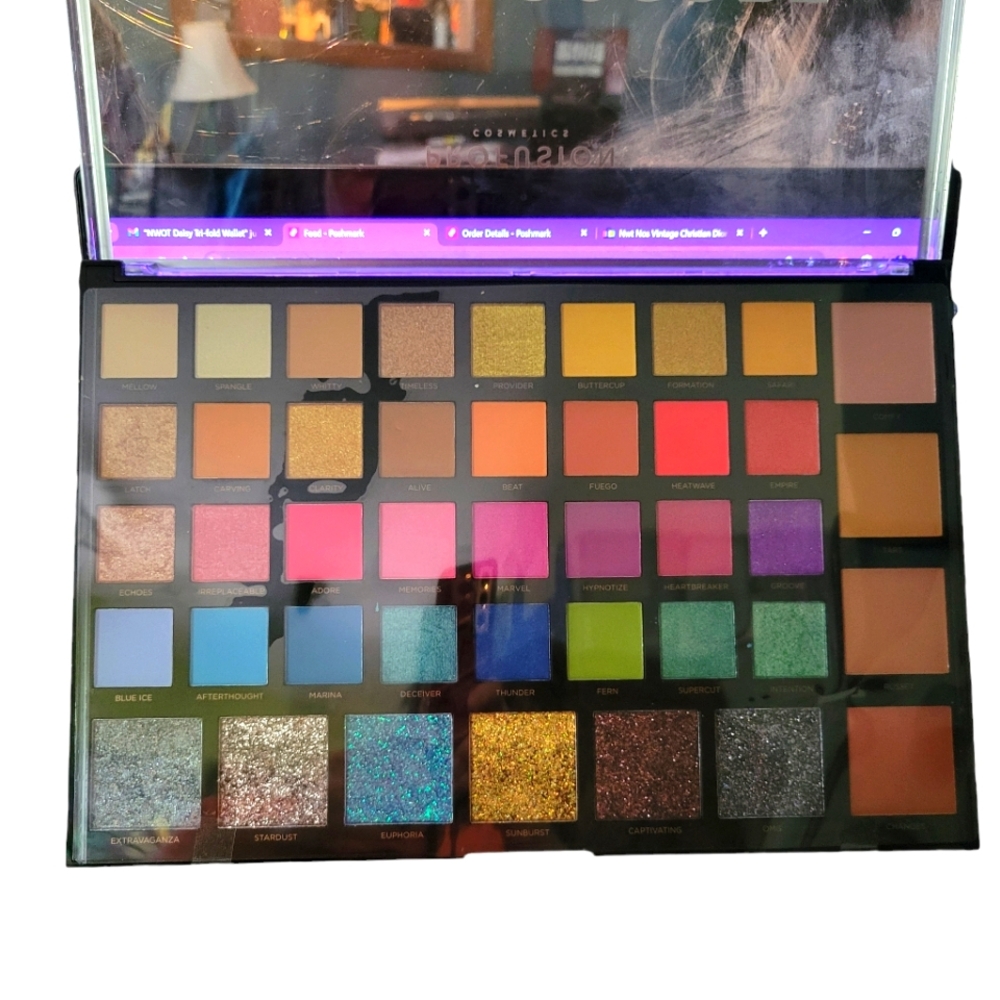 NWOT Kaleidoscope Profusion Cosmetics 42 Shade Palette Eye Shadow